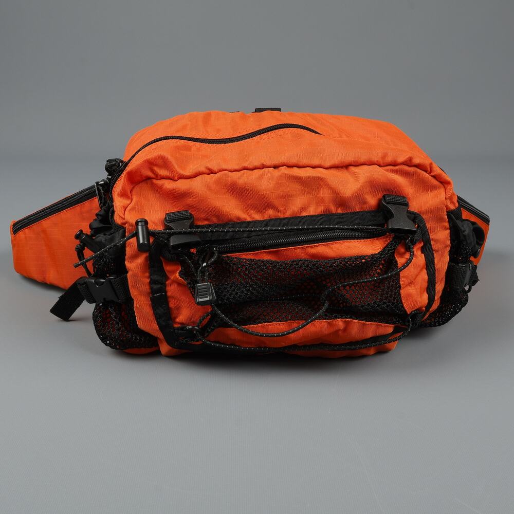 Vintage GAP Hiking Belt Nylon Bag Fannie Pack Multi Pockets 1990s Y2K Camping
